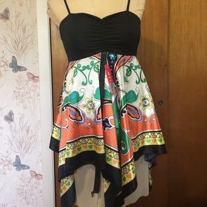 Brand new silky spaghetti strap blouse